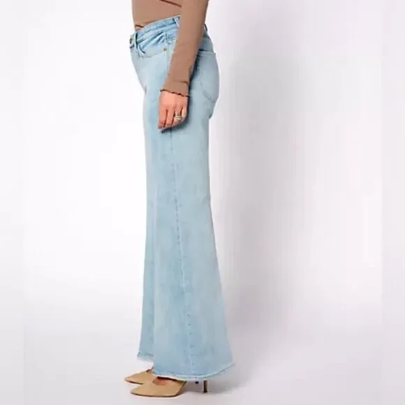 NWT NYDJ Mia Palazzo Jeans- Westminster - Picture 3 of 10